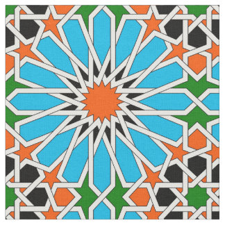 Islamitisch geometrisch patroon stof