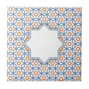 islamitisch geometrisch patroon tegeltje