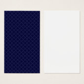 Islamitisch geometrisch patroon visitekaartje (Voorkant /achterkant)