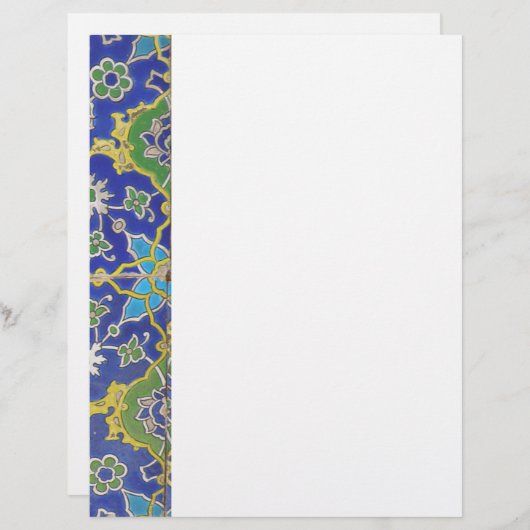 Islamitisch kunstpapier (Voorkant / Achterkant)