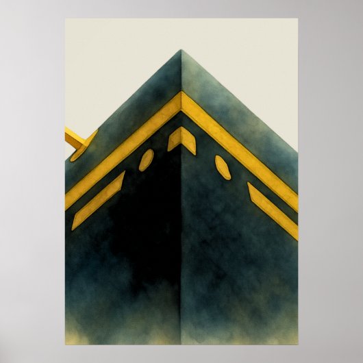 Islamitisch Mekka Poster (Voorkant)