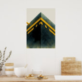 Islamitisch Mekka Poster (Keuken)