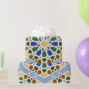 Islamitisch patroon achtergrond cadeaupapier