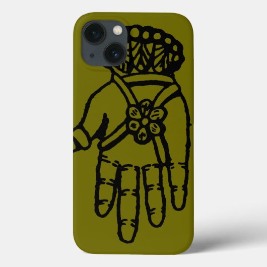 Islamitisch symbool: Hamsa Case-Mate iPhone Case (Achterkant)