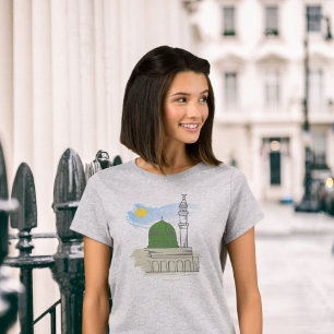Islamitisch T-shirt voor vrouwen: Masjid an-Nabawi