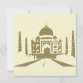 Islamitische Arabische bruiloft Kaart (Achterkant)