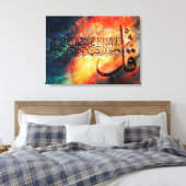 Islamitische Art Arabisch Calligrafie / Quran Al-I Canvas Afdruk (Insitu (Slaapkamer))