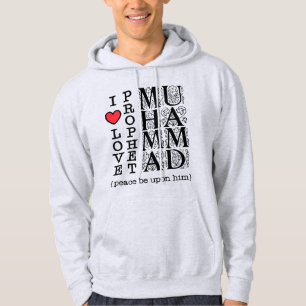 Islamitische cadeaus Moslimkleding Halal bescheide Hoodie