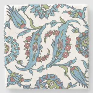 Islamitische Floral Keramische Tile #1 Steen Onder Stenen Onderzetter