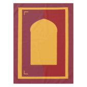 Islamitische gebedsmat tafelkleed (Voorkant)