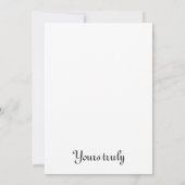 Islamitische geometrisch Dank je kaart (Achterkant)