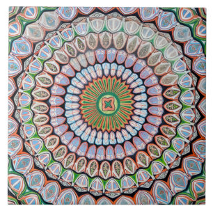 Islamitische geometrische patronen tegeltje