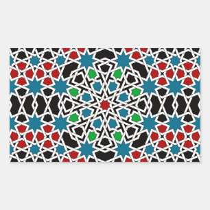 Islamitische geometrische patroon sticker