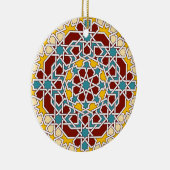 Islamitische geometrische vormgeving keramisch ornament (Rechts)