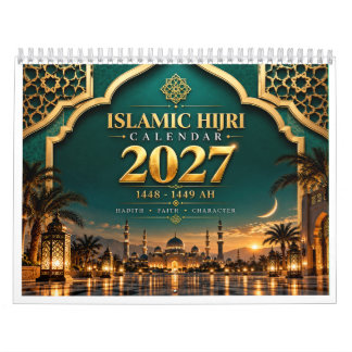 Islamitische Hijri-kalender 2027 | Hadith & Islam Kalender
