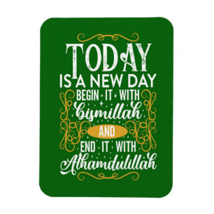 islamitische islamitische Inspirerend citaat Gift  Magneet