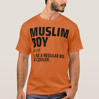 islamitische jongetjes islamitische kunst citeert  t-shirt