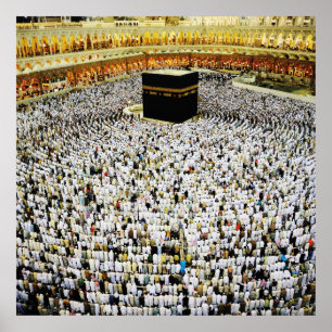 Islamitische Kunst, Mekka van de islam in Saoedi-A Poster