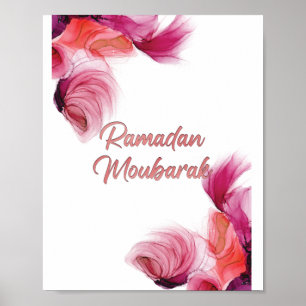Islamitische kunst van Ramadan Mubarak Poster