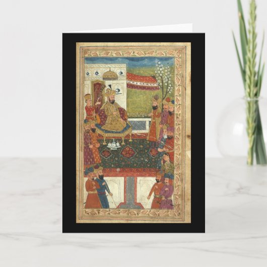 Islamitische kunst - Zeer oude Afbeeldingen van de Kaart (Voorkant)