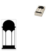 islamitische lantaarnstempel 	rubberstempel (Gestempeld)