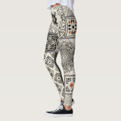 Islamitische Majolica Pottery Tegel Pattern Leggings (Links)