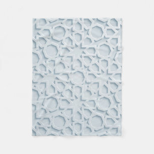 islamitische marokkaanse geometrische patroondeken fleece deken