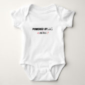 Islamitische meisjes slogan romper (Voorkant)