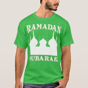 Islamitische Moskee Ramadan Mubarak Muslim Fasting T-shirt