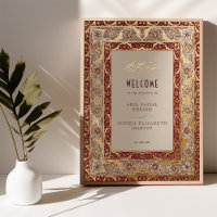 islamitische moslim welkom teken bruiloft nouveau