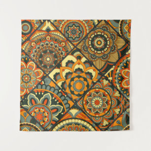 islamitische motieven, decoratief naadloos. wandkleed