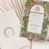 Islamitische Sage Groene Bruiloft Ottomaans Turks Kaart