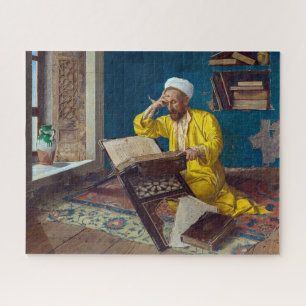 Islamitische theoloog met Koran Osman Hamdi Bey Legpuzzel