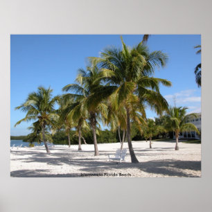Islamorada Florida Beach Poster