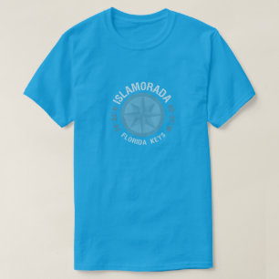 Islamorada Florida Keys nautische breedtegraad T-shirt