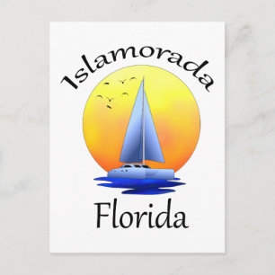 Islamorada Florida Keys Sailing Briefkaart