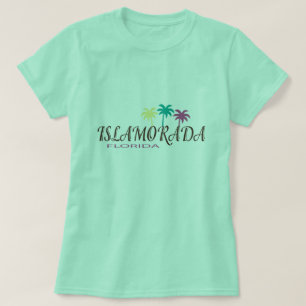 Islamorada Florida met palmbomen T-shirt
