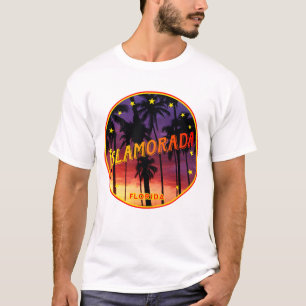 Islamorada, Florida Palmtree Sunset T-shirt