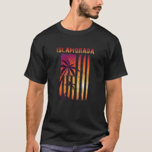  Islamorada Florida Patriottische Vlag T-Shirt