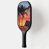 Islamorada, Florida zonsondergang Pickleball Paddle (Links)