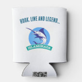 Islamorada - "Hook' Line and Legend" Bierkoeler (Achterkant)
