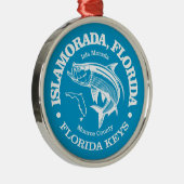 Islamorada (tarpon) metalen ornament (Rechts)