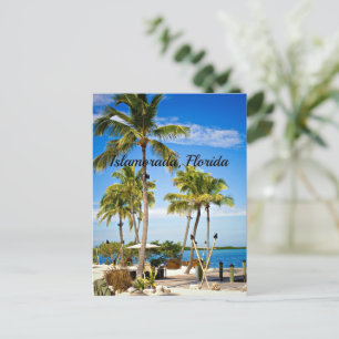 Islamorada, tropische foto van Florida Briefkaart