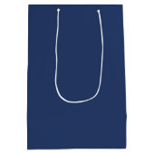 Island Aqua Blue Gift Bag Medium Cadeauzakje (Achterkant)
