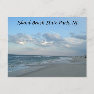 Island Beach State Park, NJ Briefkaart