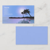Island Blue Visitekaartje (Voorkant / Achterkant)