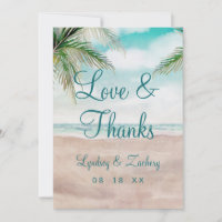 Island Breeze Sandy Beach Mariage Amour et Merci
