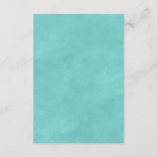 Island Breeze Tropische Strand Bruiloft Informatie Informatiekaartje (Achterkant)