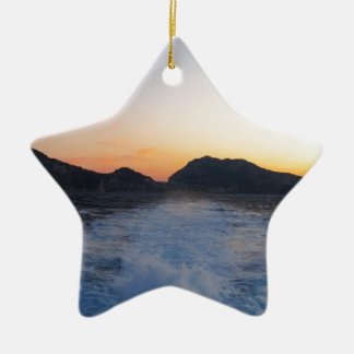 Island Capri bij Sunset Keramisch Ornament