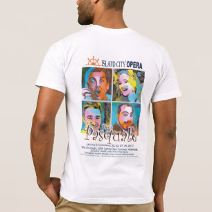 Island City Opera Don Pasquale-Mannen T-shirt